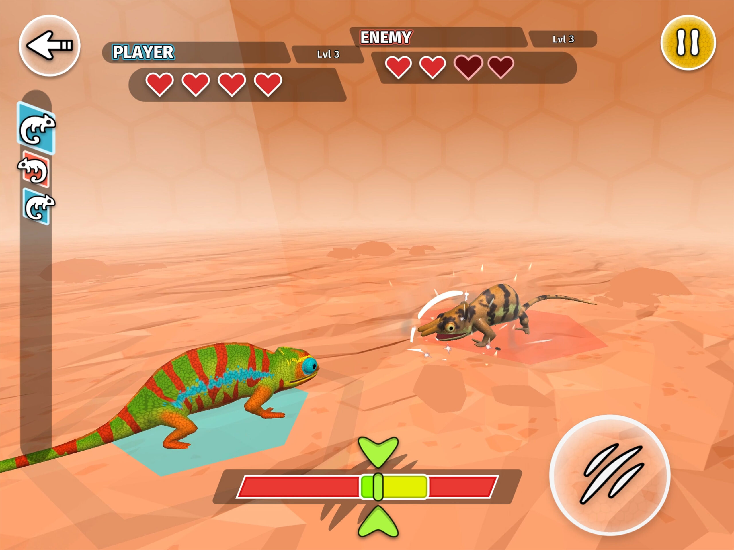 PLANET WOW Wildlife Adventure - Battle Modus