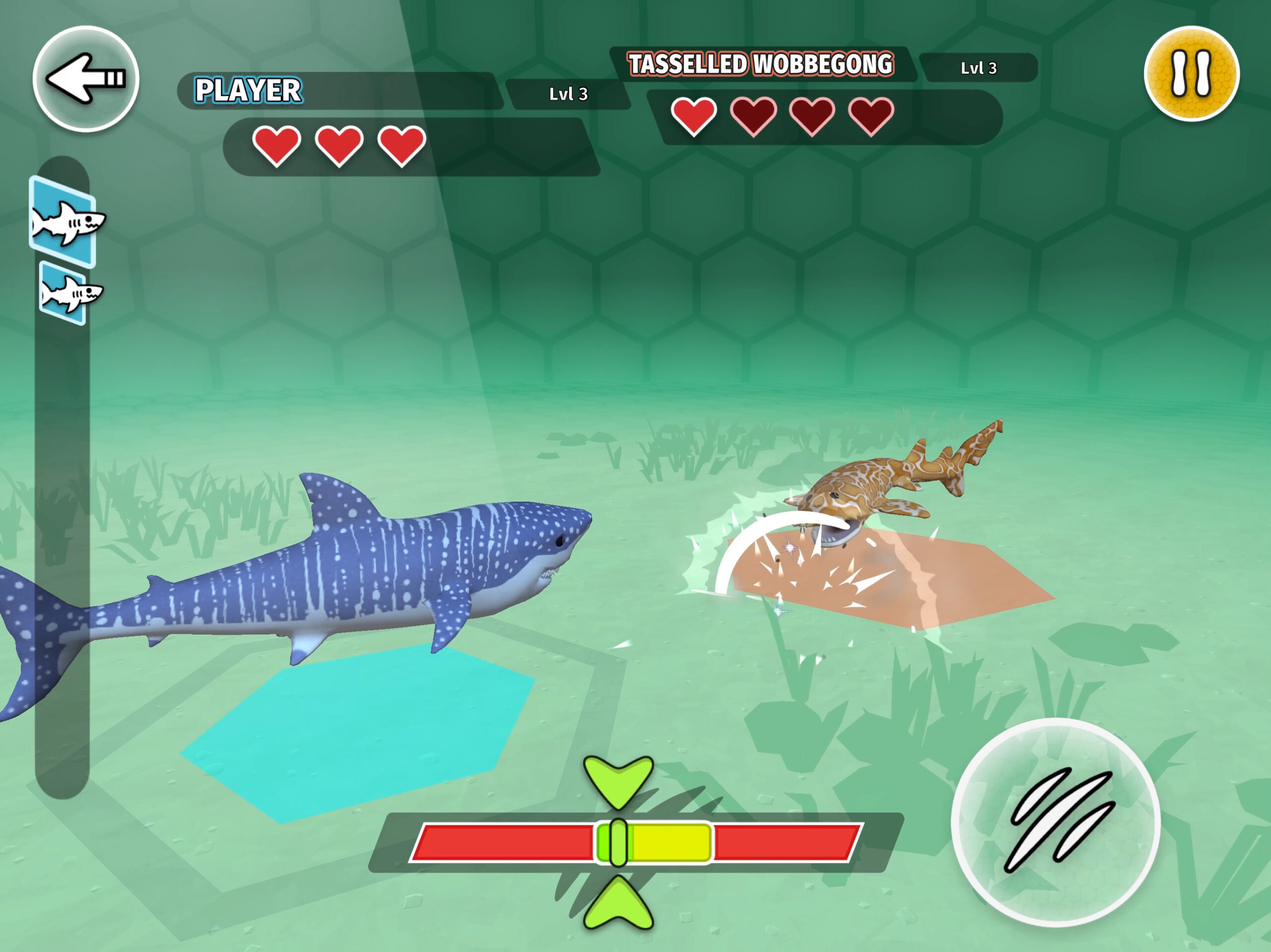 PLANET WOW Sharks - Battle Modus